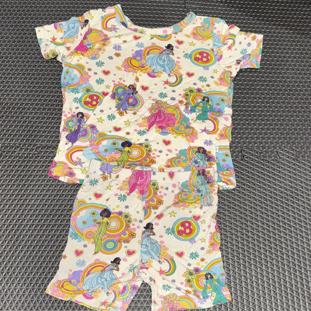 Posh Peanut Barbie Short Set - 3T/4T